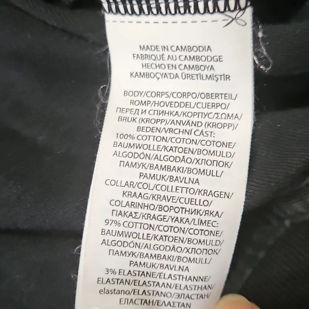 Polo by Ralph Lauren Black Athletic Jacket Size Large